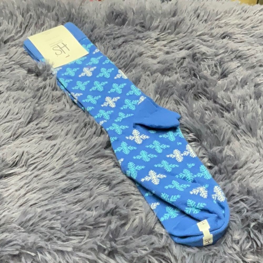Sock Happy Snowflake Men's Socks - New